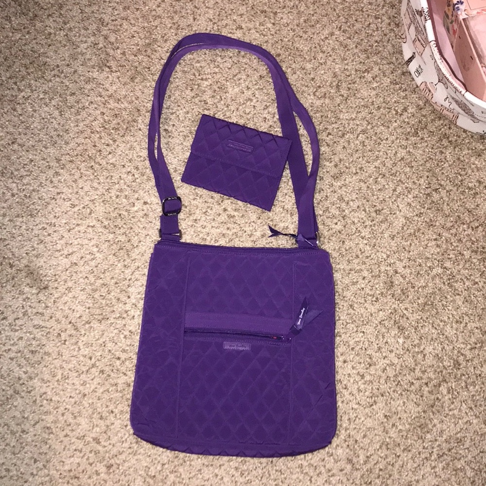Vera Bradley cross body bag and wallet